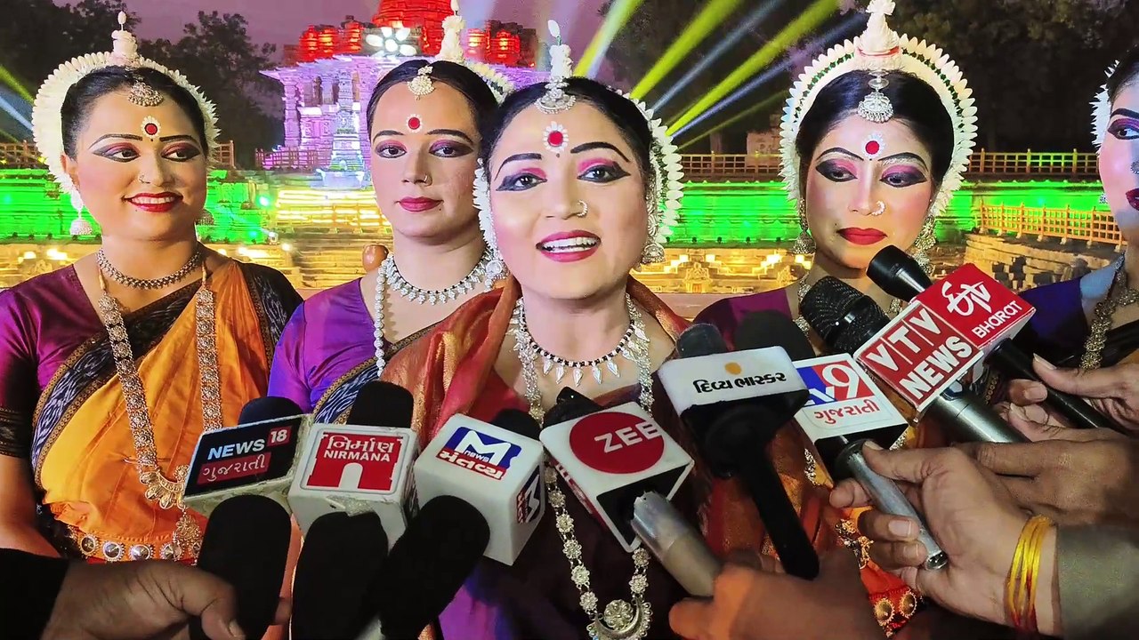 Two day Uttaradh Mahotsav closing ceremony at Modhera Sun Temple of mahesana gujarat