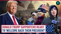 Donald Trump Inauguration 2025: Americans Cheer & celebrate Outside Capitol | Trump Oath-Taking