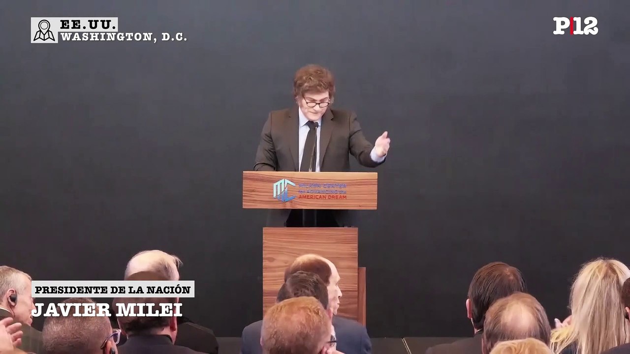 Milei distinguió a Caputo y Sturzenegger por el ajuste en Argentina: "A disposición del presidente Trump"