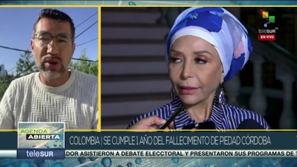 Un año desde el fallecimiento de la Senadora Colombiana Piedad Córdoba