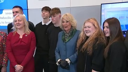 The Queen visits the University of Aberdeen