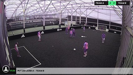 But de Larbi A - Team B