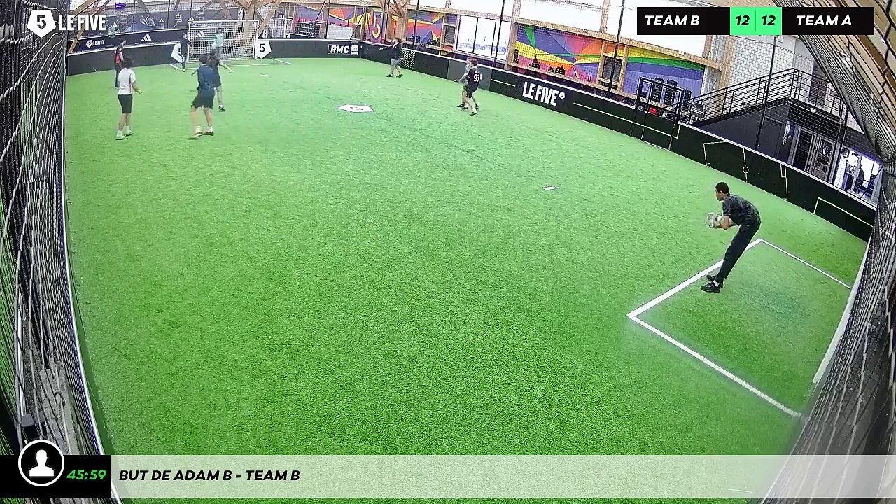 But de Adam B - Team b