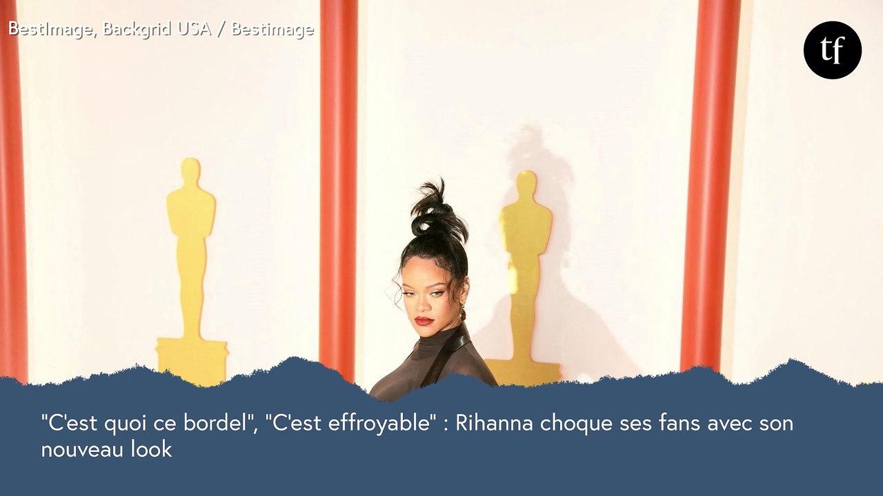 "Elle est enceinte ?", "c'est effroyable" : Rihanna choque avec son nouveau look