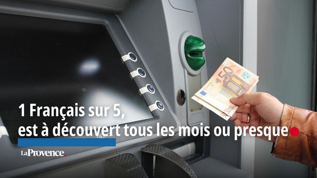 1 Français sur 5 est à découvert tous les mois ou presque