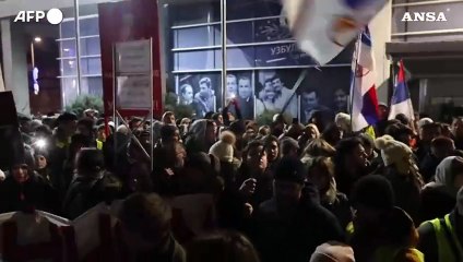 Disastro di Novi Sad, nuova protesta antigovernativa a Belgrado