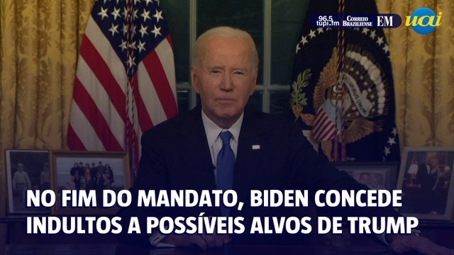 Biden concede indultos preventivos a potenciais alvos de Trump