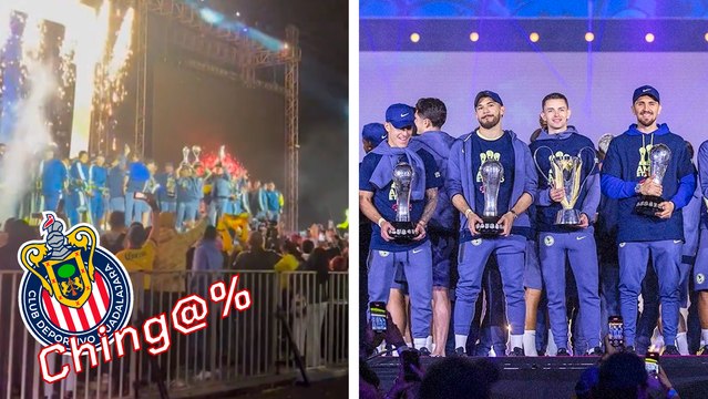 América manda mensajito al Rebaño en pleno festejo del Tricampeonato: Y a ching@% a su madre las Chivas