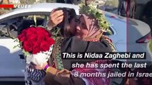 Palestinian Mother Reunited With Children After Release From Israeli Prison