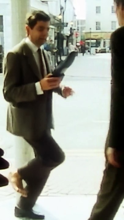 Mr Bean is determined to get his shoe back!😆