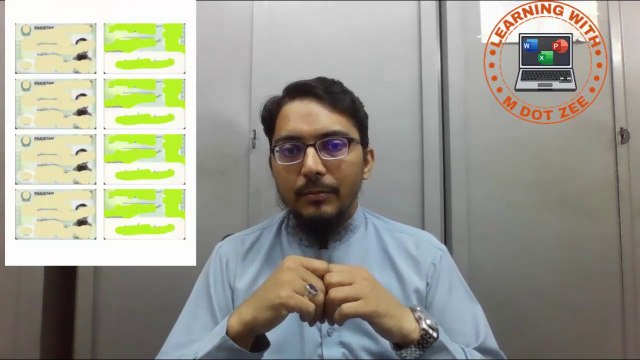 8 CNIC in 1 MS Word Page | Microsoft Word Tutorial | LECTURE # 9 | Learning with M dot Zee