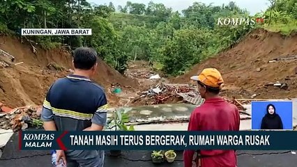 BPBD Kuningan Lakukan Pemetaan Longsor di Desa Cimara, Ancaman 6 Rumah dan 12 Titik Potensi Longsor