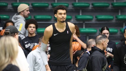 « Rendre un peu au public français » : Wembanyama et les Spurs s'entraînent à Nanterre