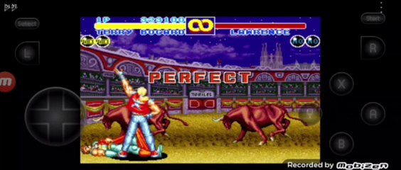 Fatal Fury 2 Terry Bogard vs Laurence Blood luta completa