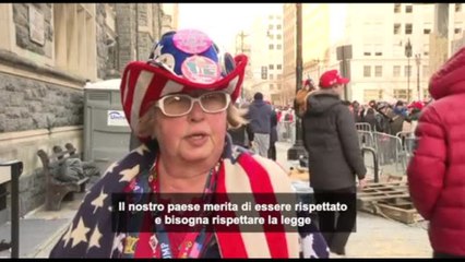 I sostenitori di Trump: "Lui non ha mollato, chiuderà i confini"