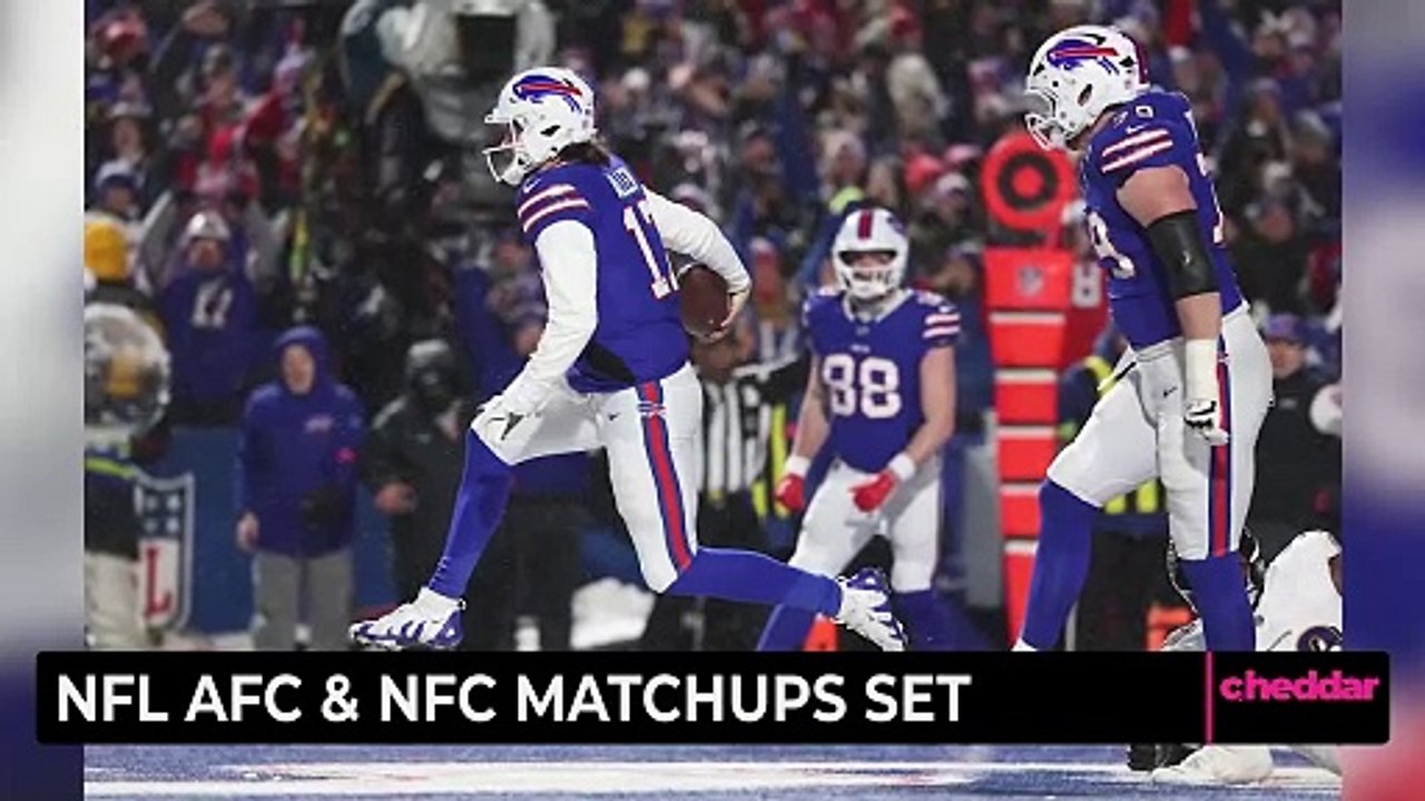 NFL AFC & NFC Matchup Set
