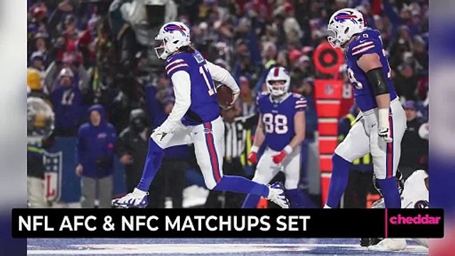 NFL AFC & NFC Matchup Set