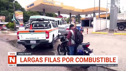 LARGAS FILAS POR COMBUSTIBLE SE REGISTRAN EN SURTIDORES DE SANTA CRUZ