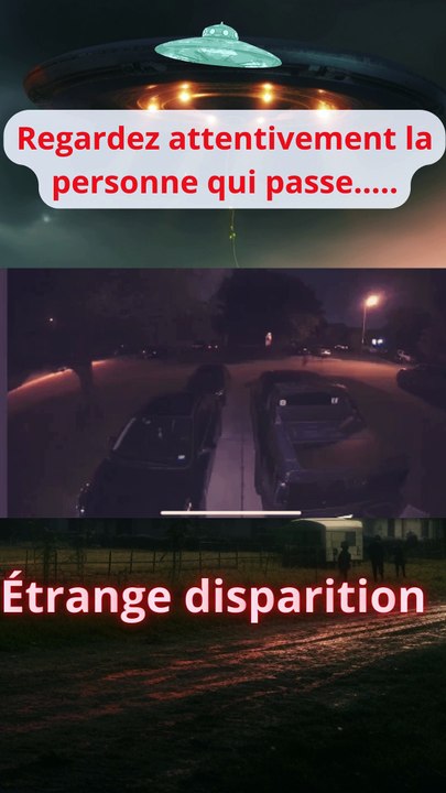 Étrange disparition filmée par une camera de surveillance ! #mystery #ghost #esprit #fantôme