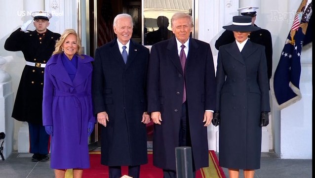 Bidens Bring Donald and Melania Trump to the White House for Tea Before the Inauguration: 'Welcome Home'
