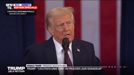 Donald Trump: "À compter d'aujourd'hui, le déclin de l'Amérique est terminé"