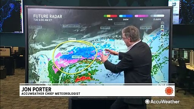 Major winter storm to disrupt travel and power across South