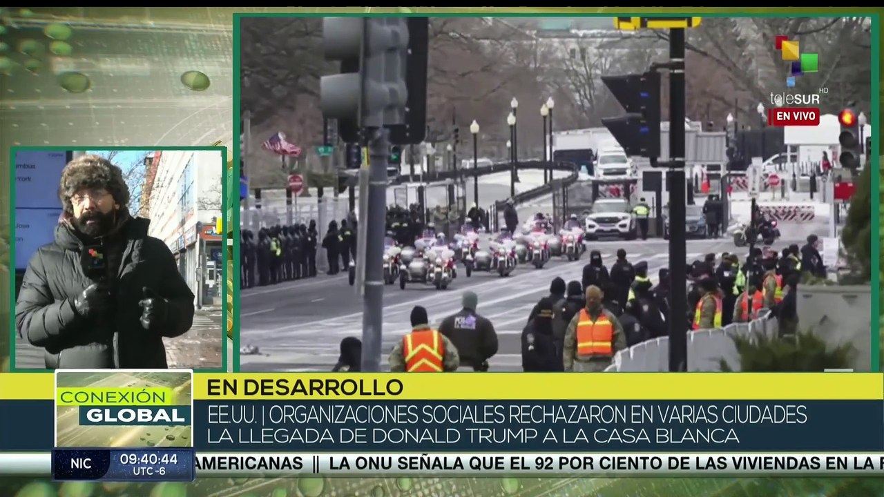 Org. Sociales rechazaron en varias ciudades la llegada de Donald Trump