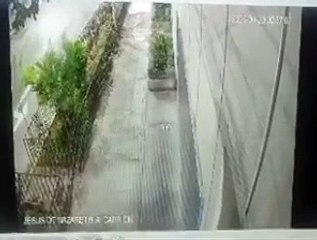 Trujillo: Momento de la explosión frente a sede del Ministerio Público