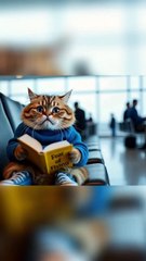 Feline Flyers: The Airport Chronicles., Meowports: Cats in Flight Zones