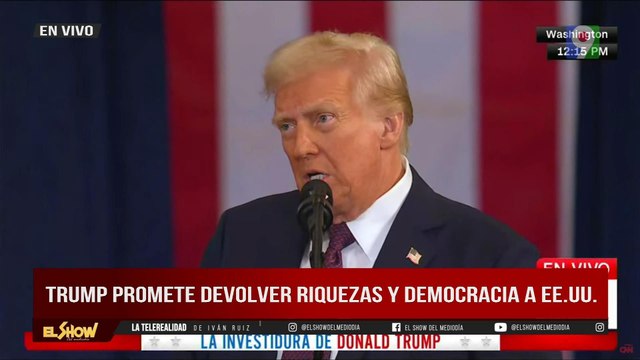 Donald Trump promete devolver riquezas y democracia a Estados Unidos | El Show del Mediodía