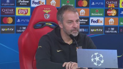 Flick y la acción del penalti a Koundé