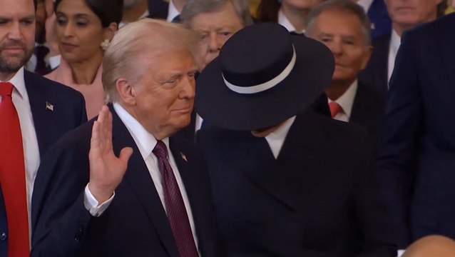 Watch: Donald Trump takes oath of office as he is sworn in as 47th US president