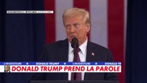 Le discours de Donald Trump