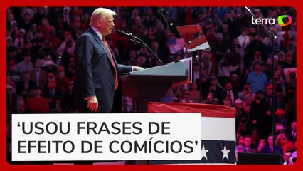 "Discurso de Trump mostra um descolamento da realidade internacional", diz especialista