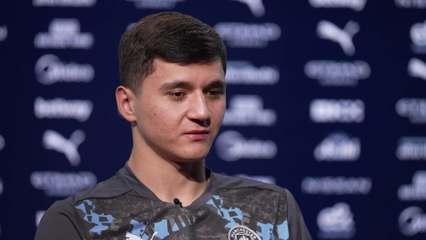 Abdukodir Khusanov first interview after signing for Manchester City