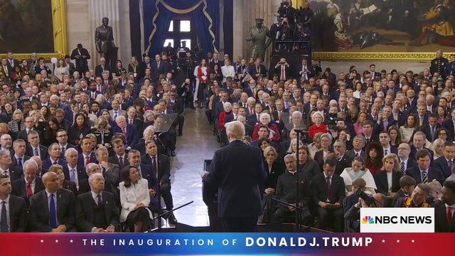 Le discours de Donald Trump qui donne les grandes lignes de son mandat