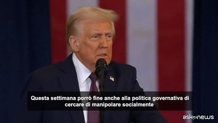 Trump: la politica statunitense riconoscer? "solo due sessi"