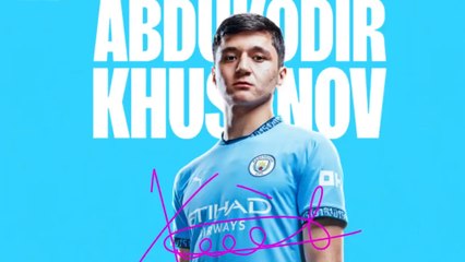 El City ficha a Abdukodir Khusanov