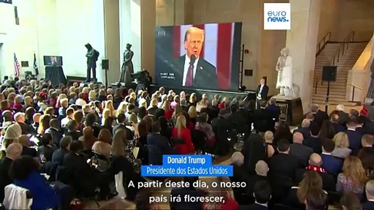 Donald Trump é o 47.º presidente dos Estados Unidos: "Idade de ouro dos EUA começa agora"