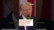 Trump diz que EUA vão reconhecer apenas dois gêneros #shorts