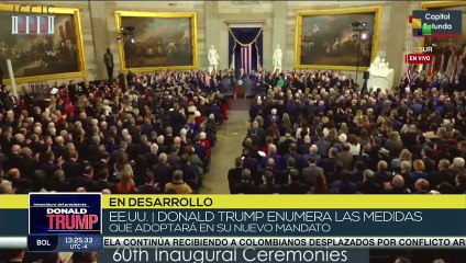 Trump promete instaurar "aranceles e impuestos a países extranjeros"