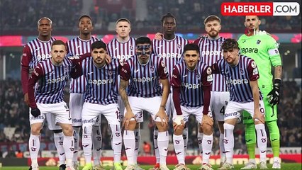 Trendyol Süper Lig: Trabzonspor, İlk Yarıda Sivasspor'u 3-0 Geçti