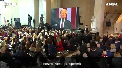 Trump: "Inizia l'eta' dell'oro, il declino dell'America e' finito"