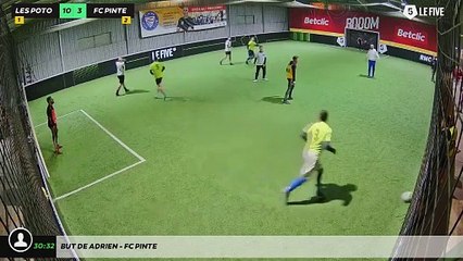 But de Adrien - Fc Pinte