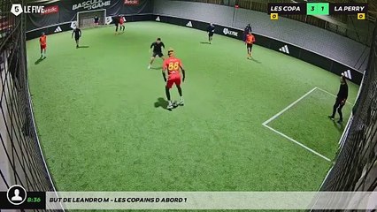 But de Leandro M - Les Copains D Abord 1