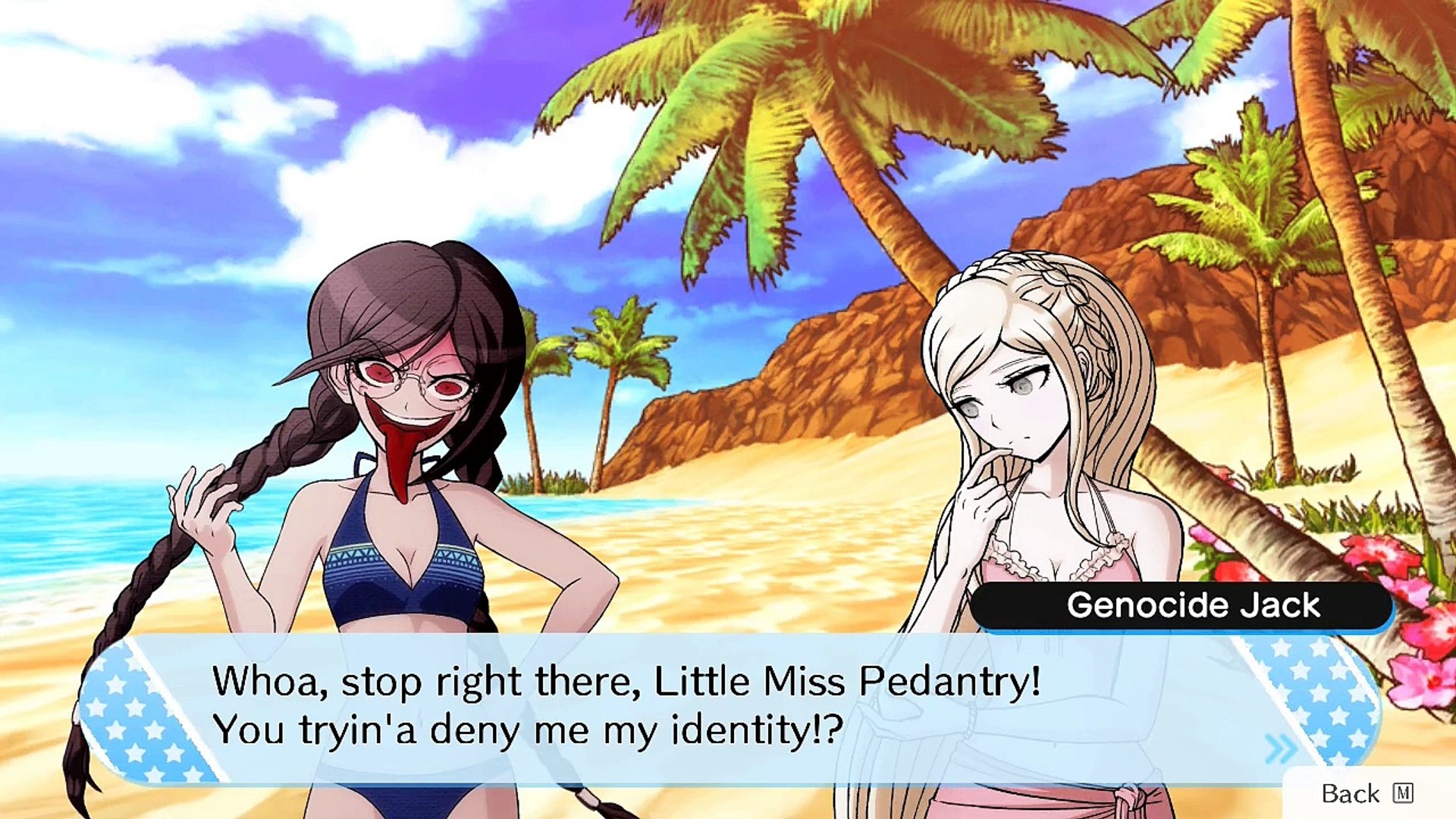 Genocide Jack all events Danganronpa S: Ultimate Summer Camp