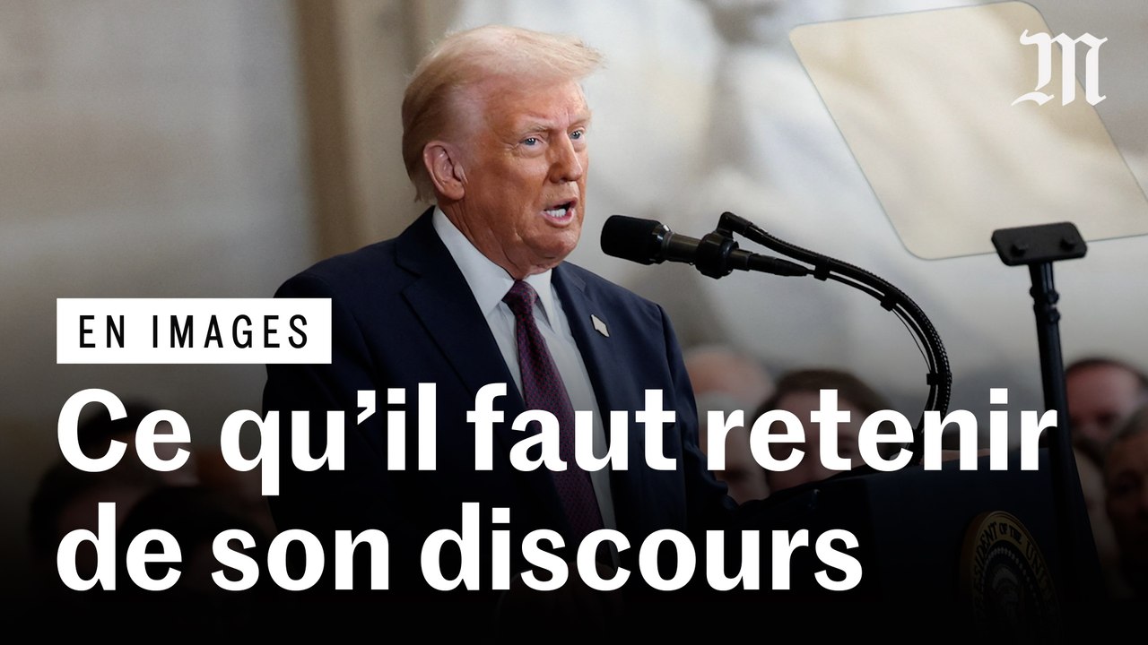 Investiture de Donald Trump : les principales priorités énoncées lors de son discours