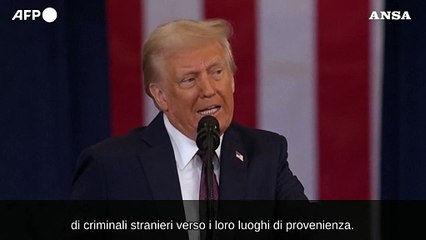 Inauguration day, Trump: "Pianteremo la nostra bandiera su Marte"