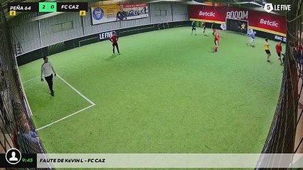 Faute de Kévin L - Fc Caz