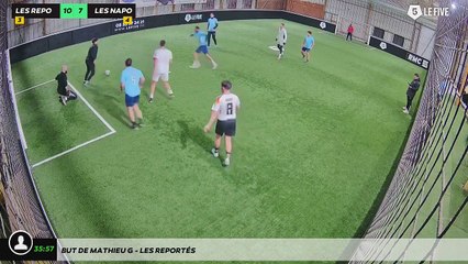 But de Mathieu G - Les ReportÉs